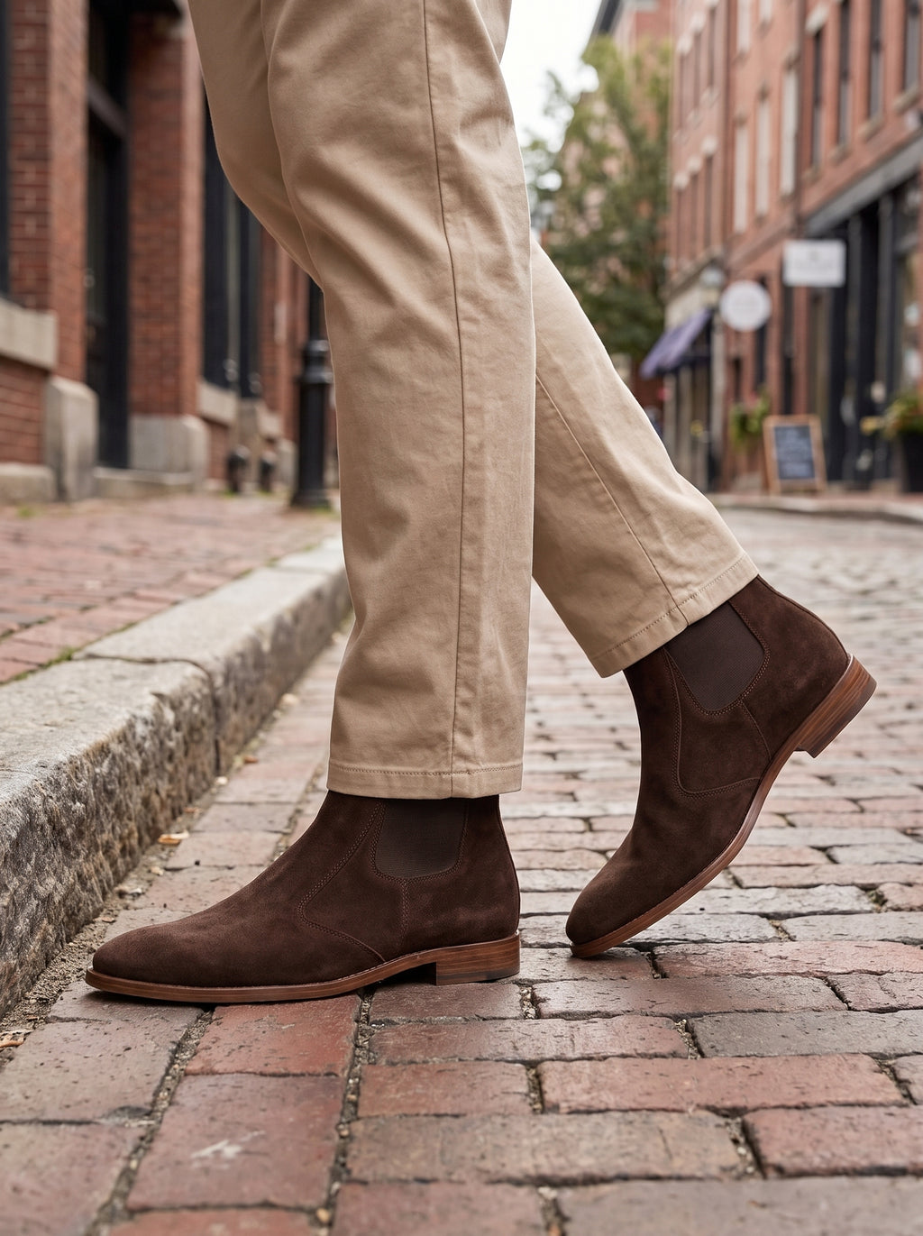 Voyage Suede — Premium Suede Chelsea Boots | D.