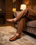 TerraSling | Men's Handmade Leather Peshawari Chappal | D.